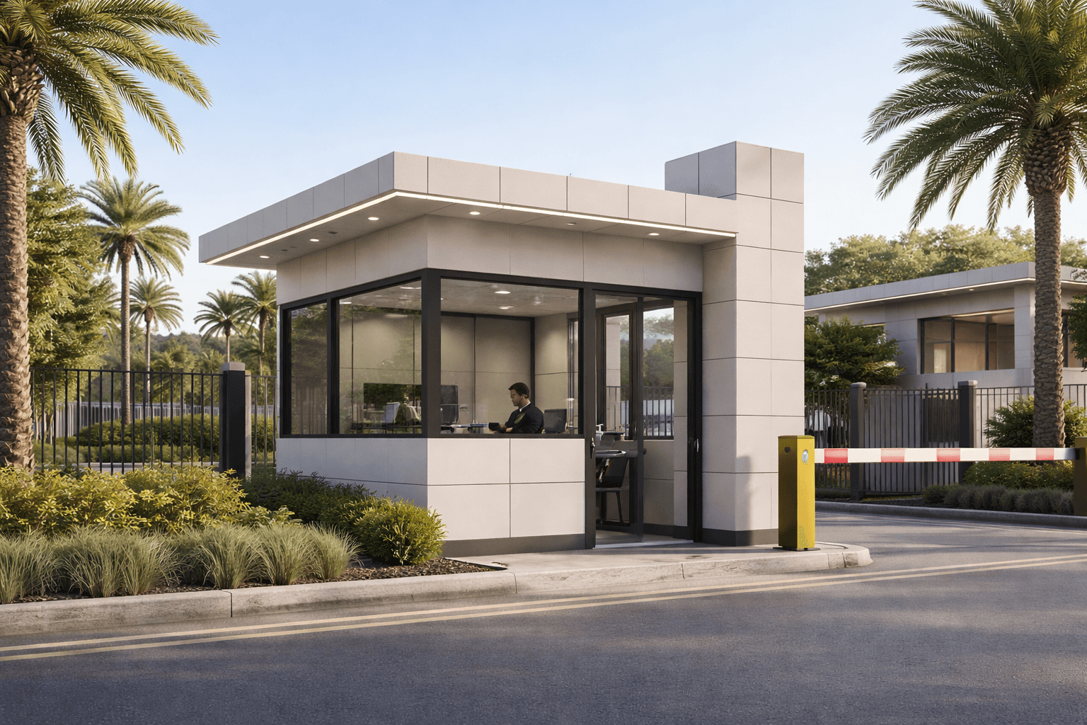 Security Gate House Cabin - 1